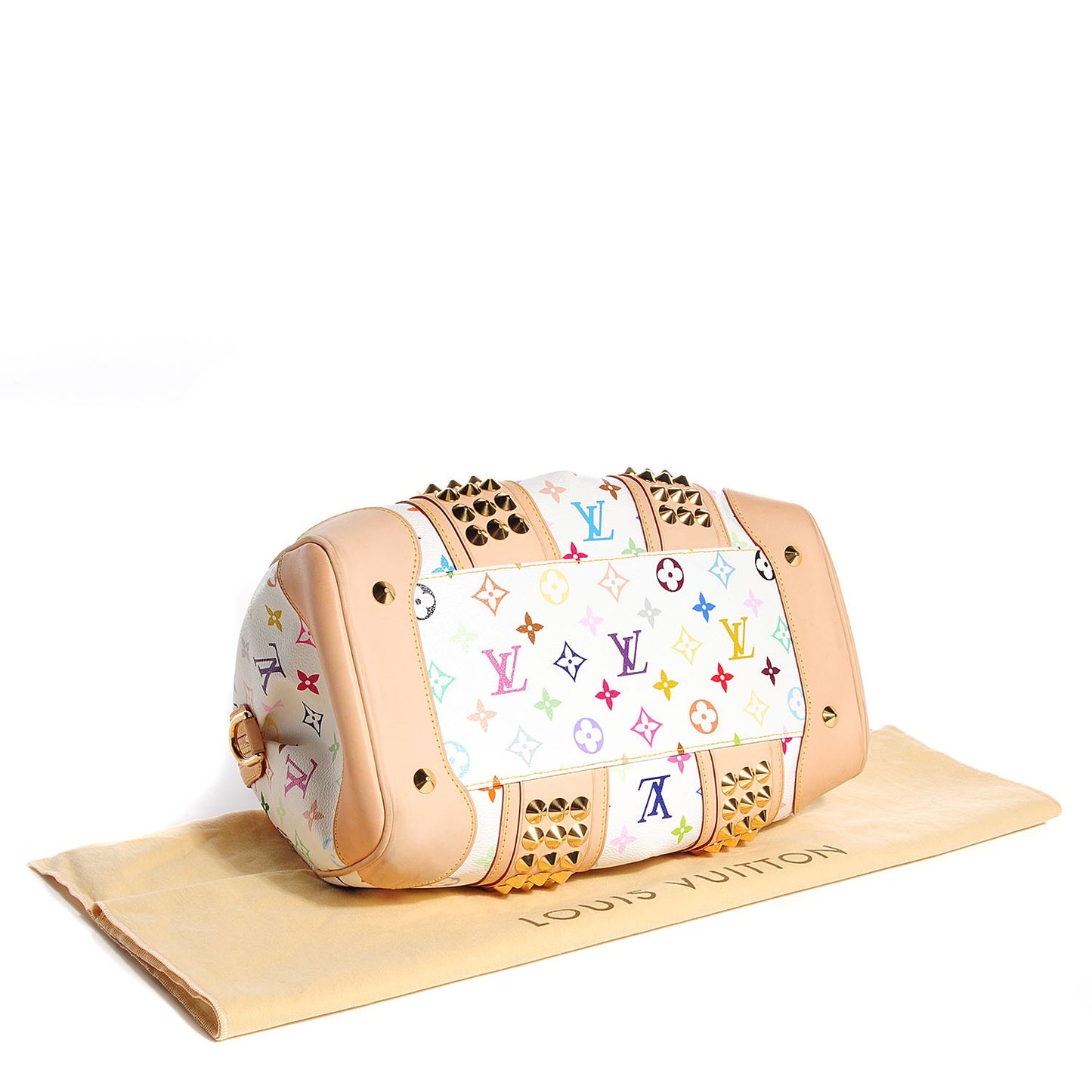 Monogram Multicolor Courtney MM White
