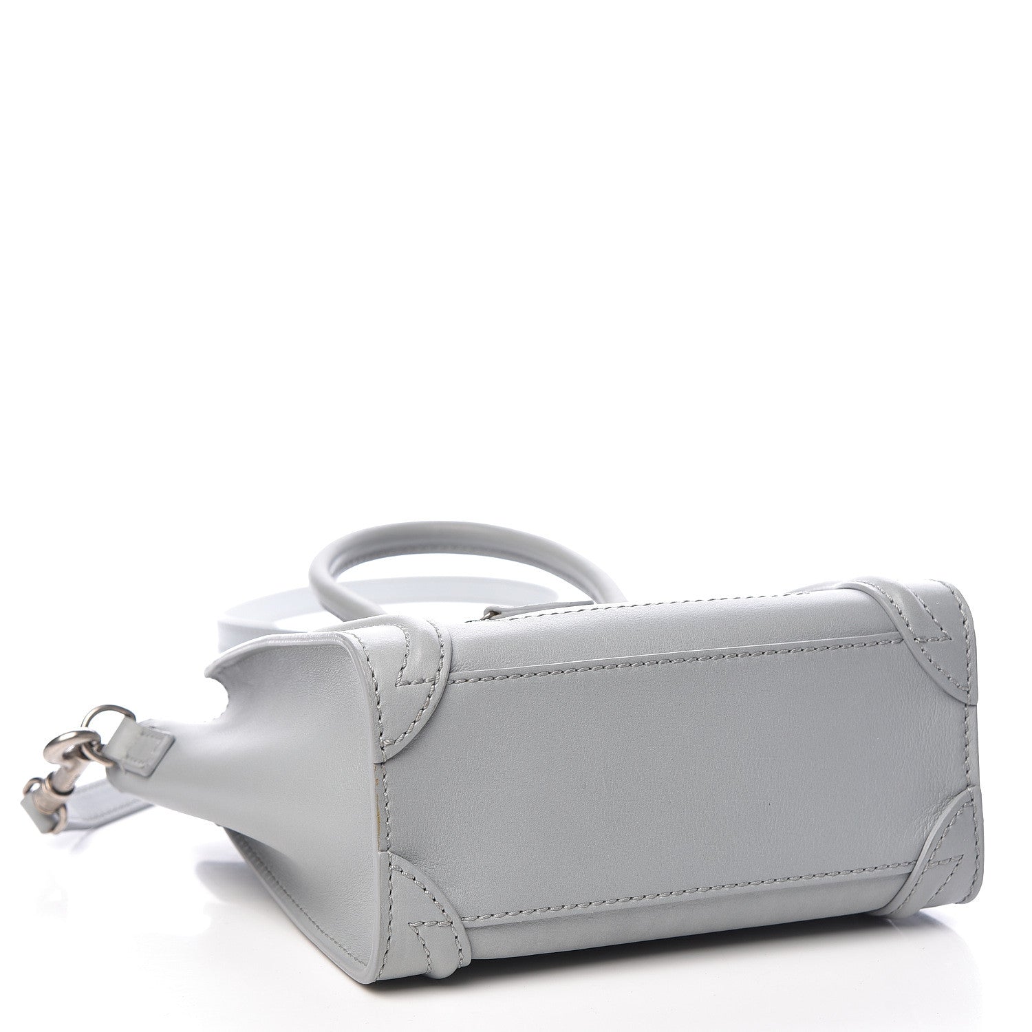Celine Smooth Calfskin Nano Luggage Sky 4 of 14
