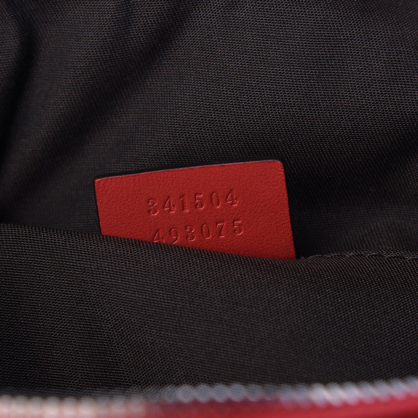 Guccissima Mini Dome Bag Red