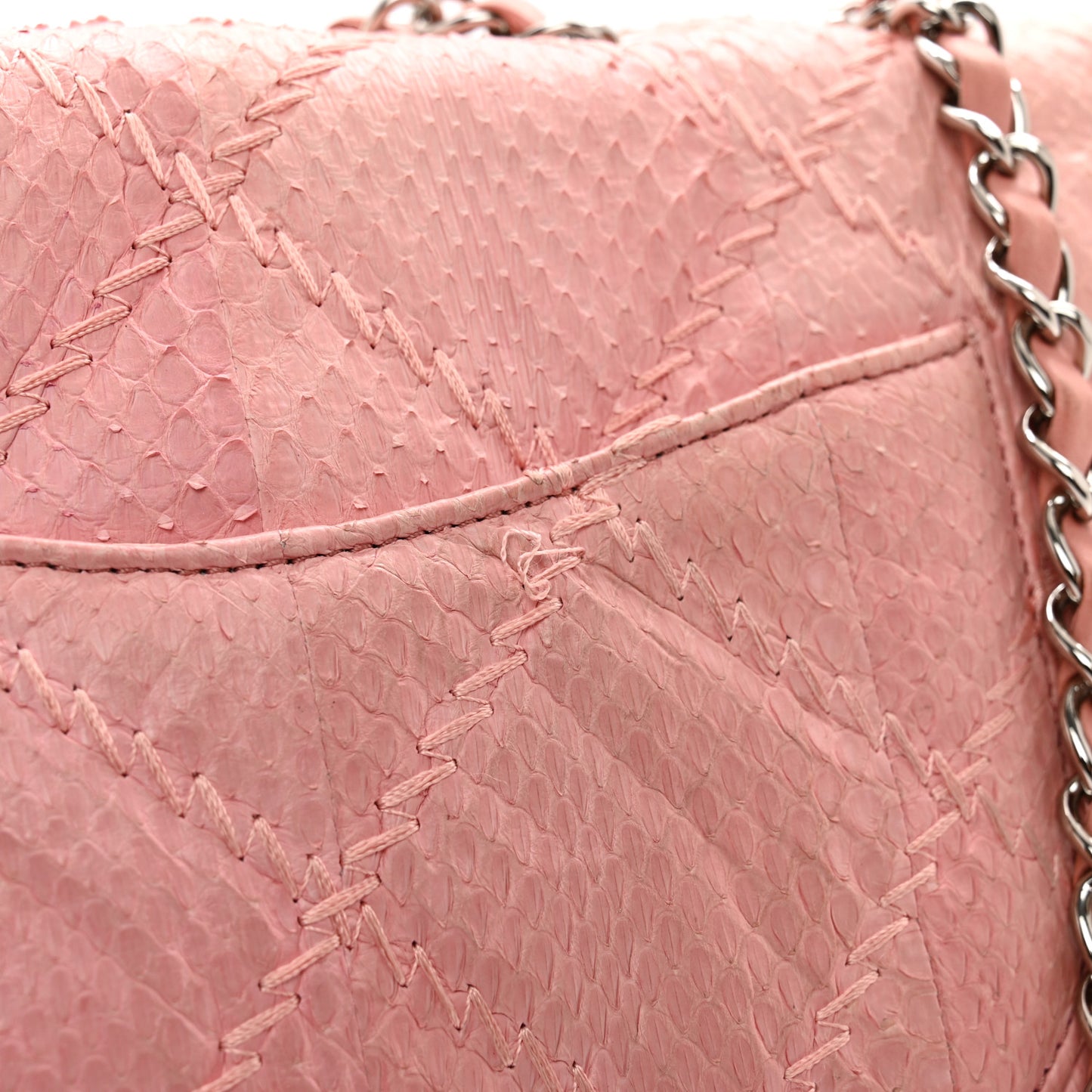 Snakeskin Ultimate Stitch Flap Pink