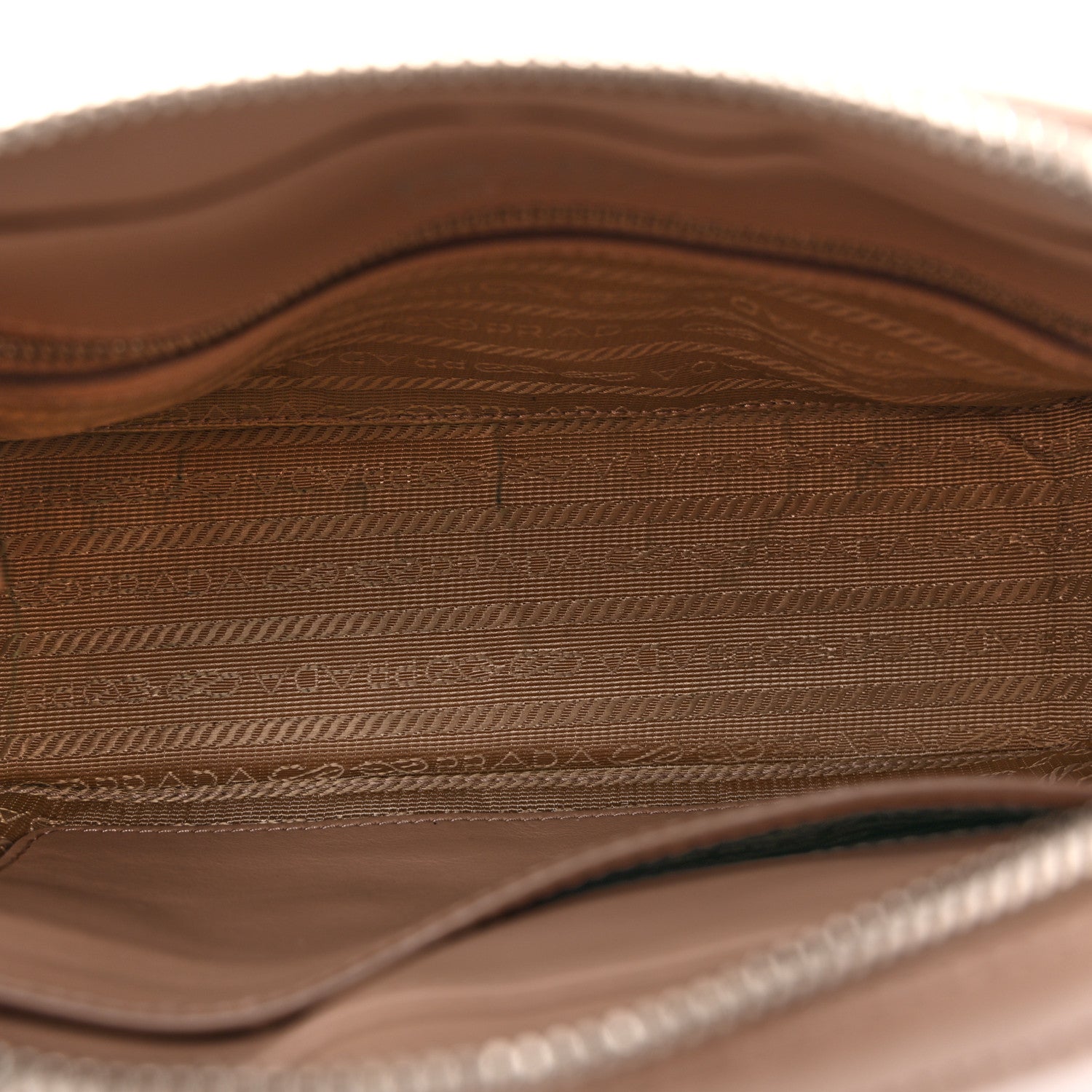 Prada Soft Calfskin Diagramme Camera Bag Cipria 5 of 13