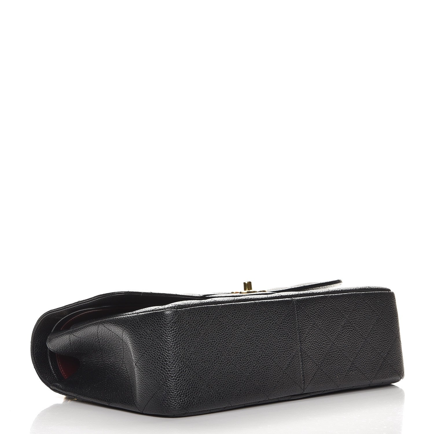 Chanel Caviar Quilted Jumbo Double Flap Black 5 of 10