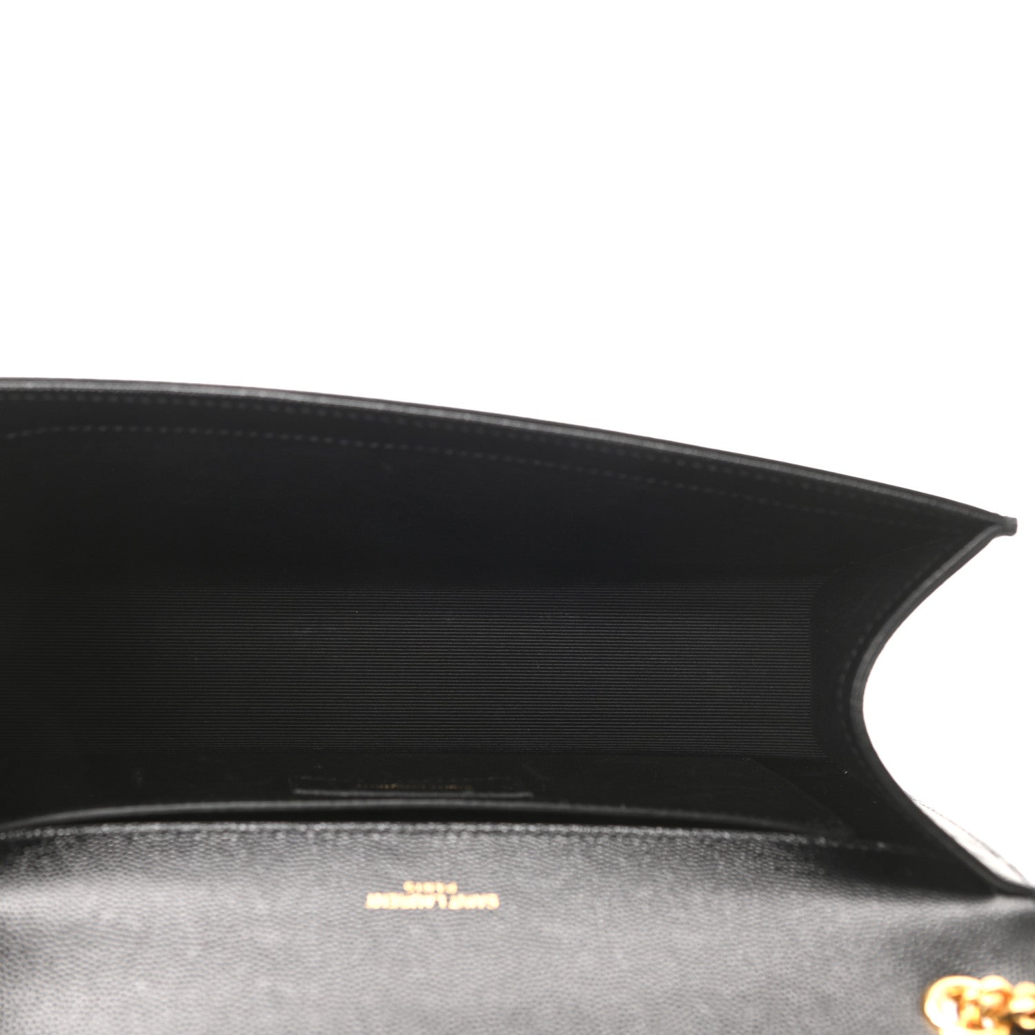 Saint Laurent Grain De Poudre Medium Classic Monogram Kate Satchel Black 4 of 10