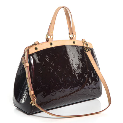 Louis Vuitton Vernis Brea MM Amarante 3 of 9
