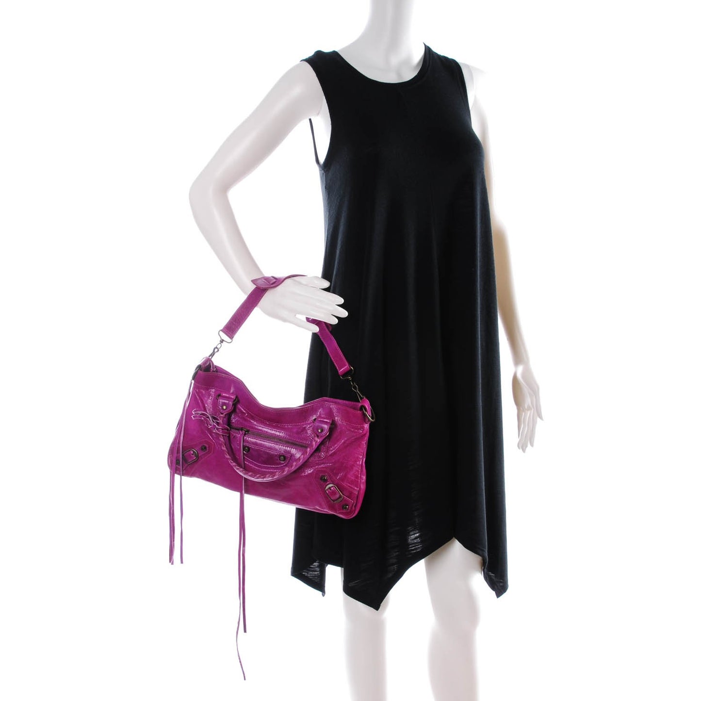 Chevre Classic Hardware First Magenta