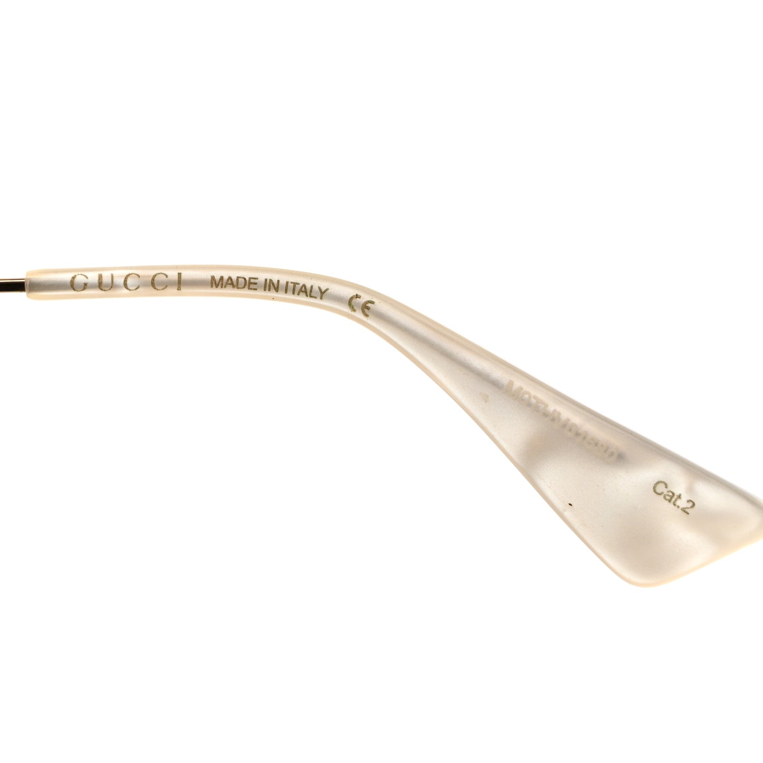 Gucci Pearl Cat Eye Sunglasses GG0212S Black 6 of 7