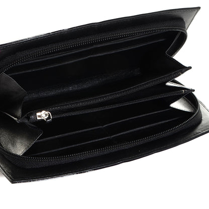 Chanel Patent Trousse Maquil Wallet Black 5 of 9