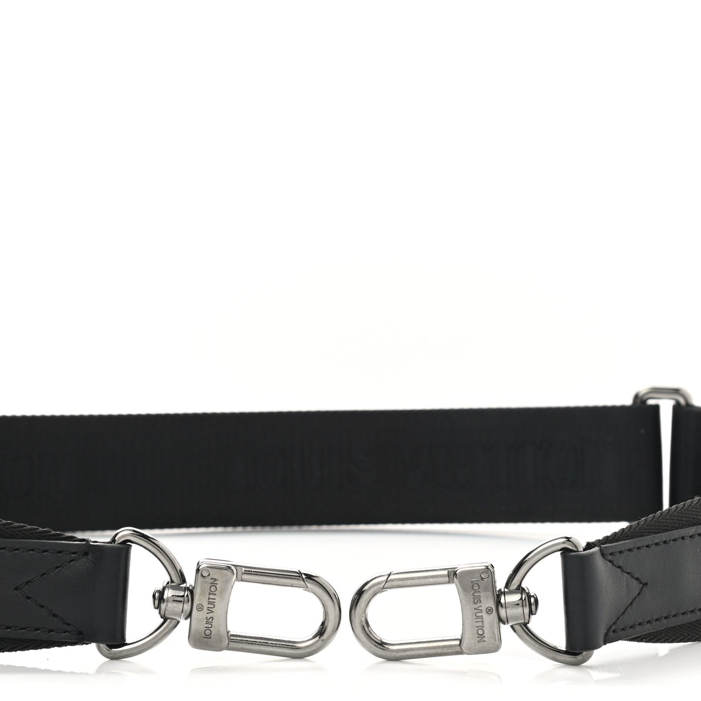 Monogram Trio Messenger Shoulder Strap Black