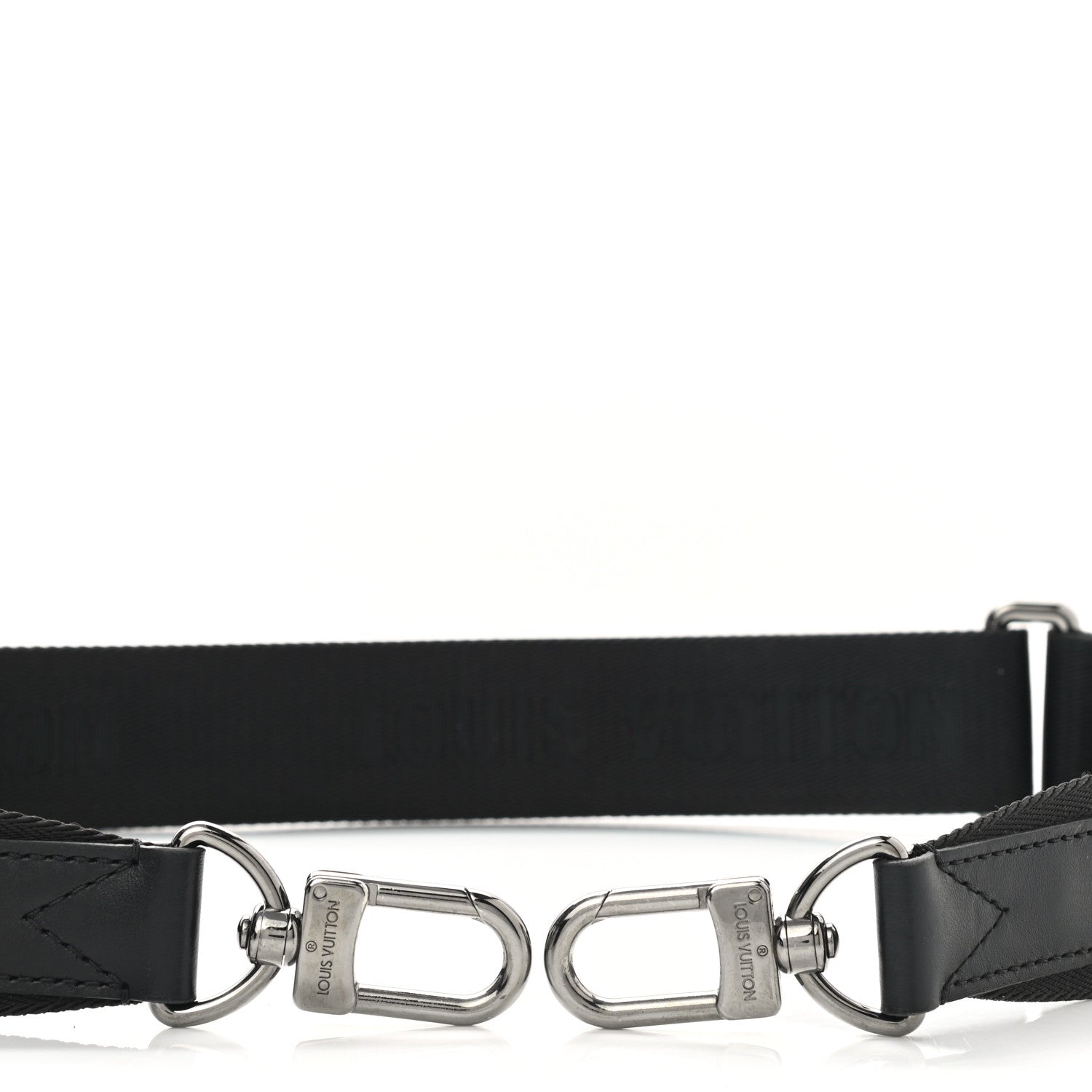 Louis Vuitton Monogram Trio Messenger Shoulder Strap Black 3 of 4