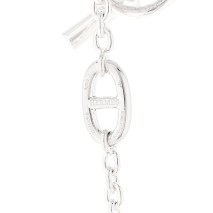 Hermes Sterling Silver Farandole Necklace 120 5 of 6