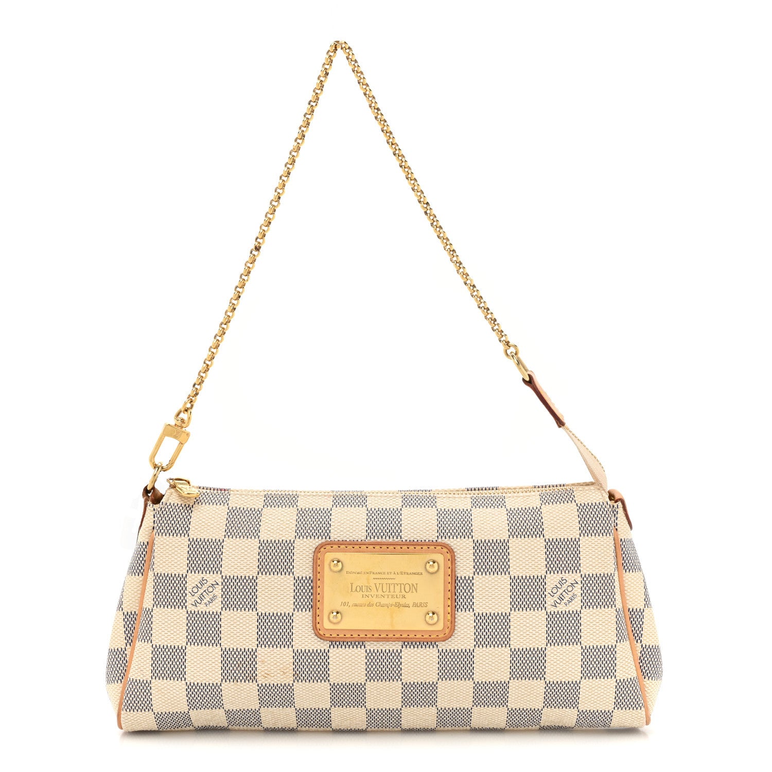 Louis Vuitton Damier Azur Eva Clutch 1 of 16