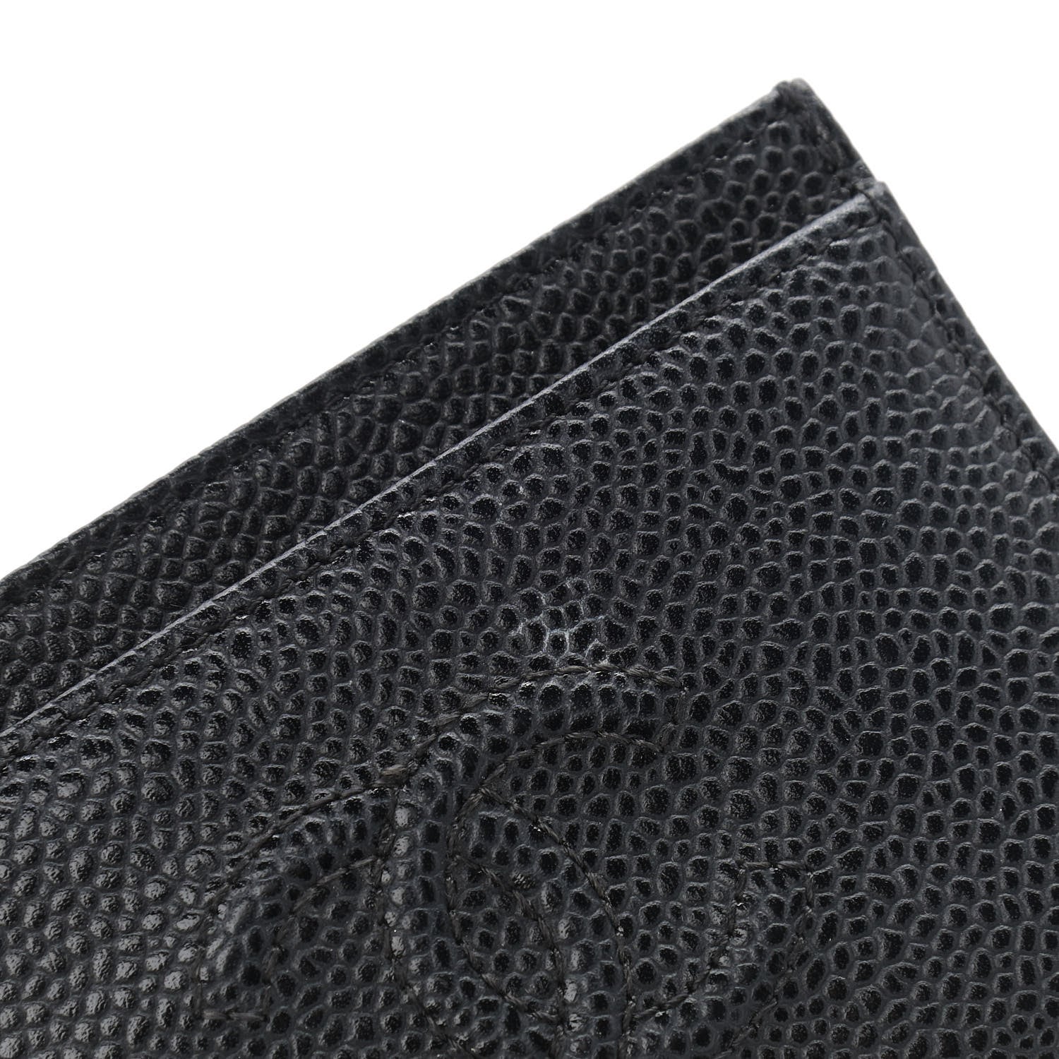 Chanel Caviar Timeless CC Card Holder Black 10 of 10