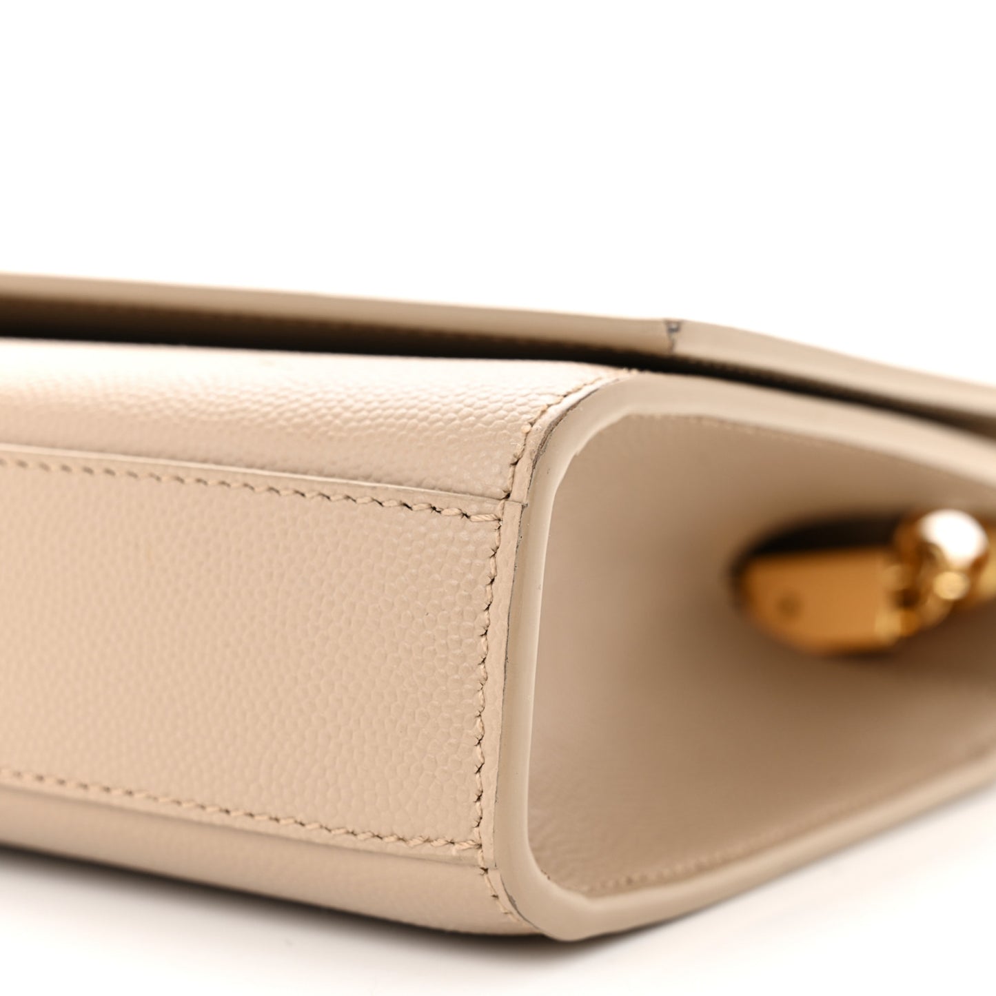 Grain De Poudre Medium Monogram Kate Satchel Dark Beige