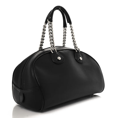 Christian Dior Calfskin Gambler Dice Bowler Black 3 of 12