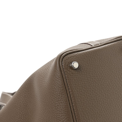 Hermes Taurillon Clemence Picotin Lock 18 PM Etoupe 11 of 13