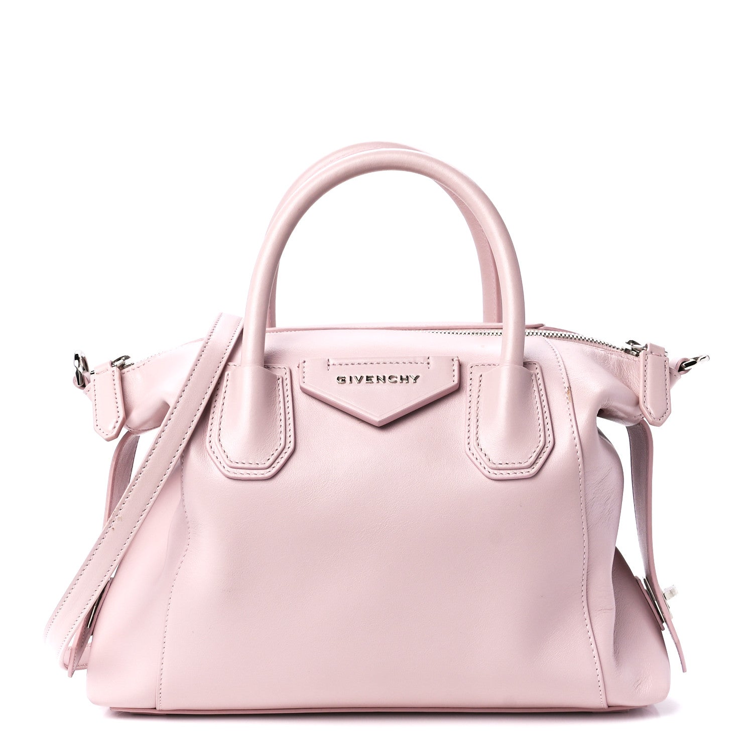 Givenchy Soft Calfskin Small Antigona Blush Pink 1 of 11