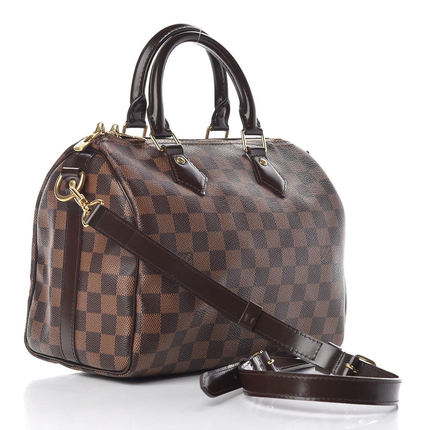 Damier Ebene Speedy Bandouliere 25
