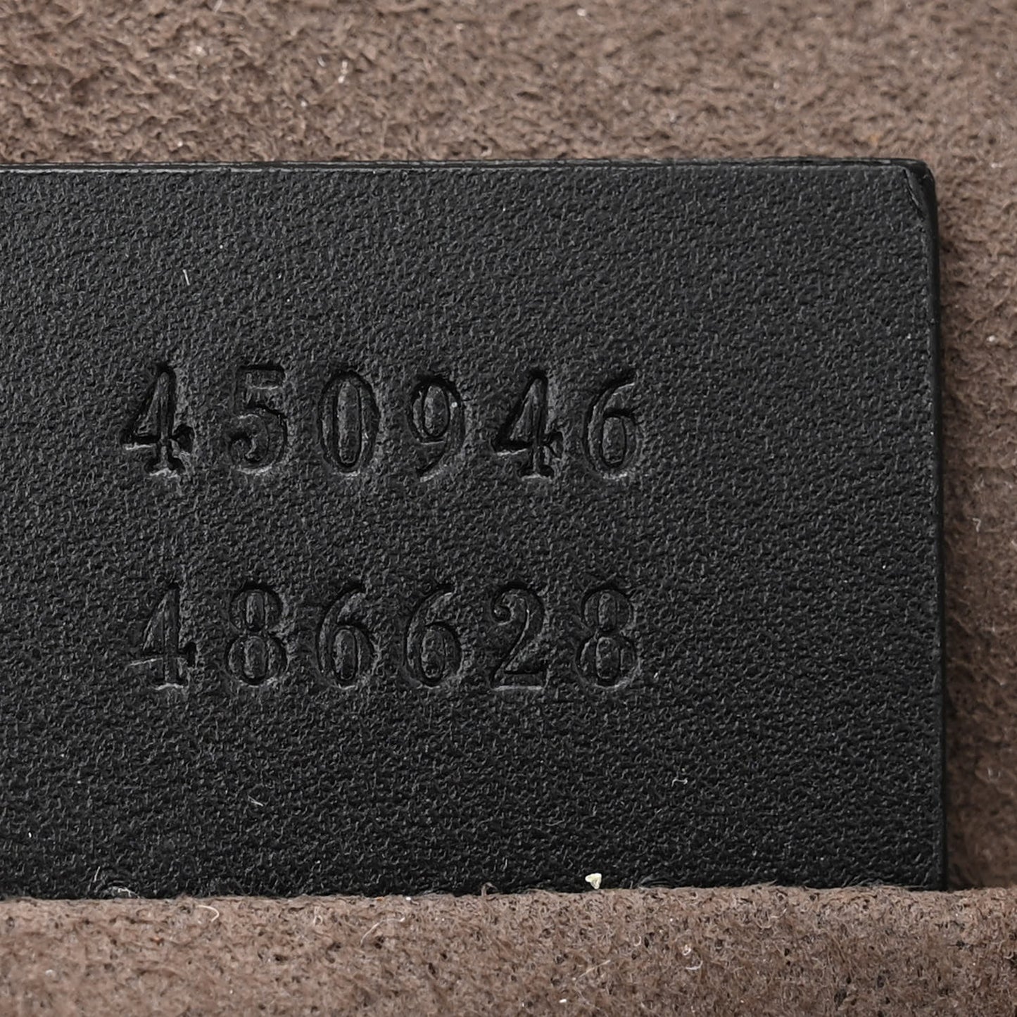 GG Supreme Monogram Belt Bag Black