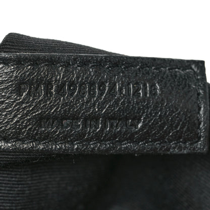 Saint Laurent Crinkled Calfskin Matelasse Monogram Medium Niki Chain Satchel Rouge Eros 7 of 13