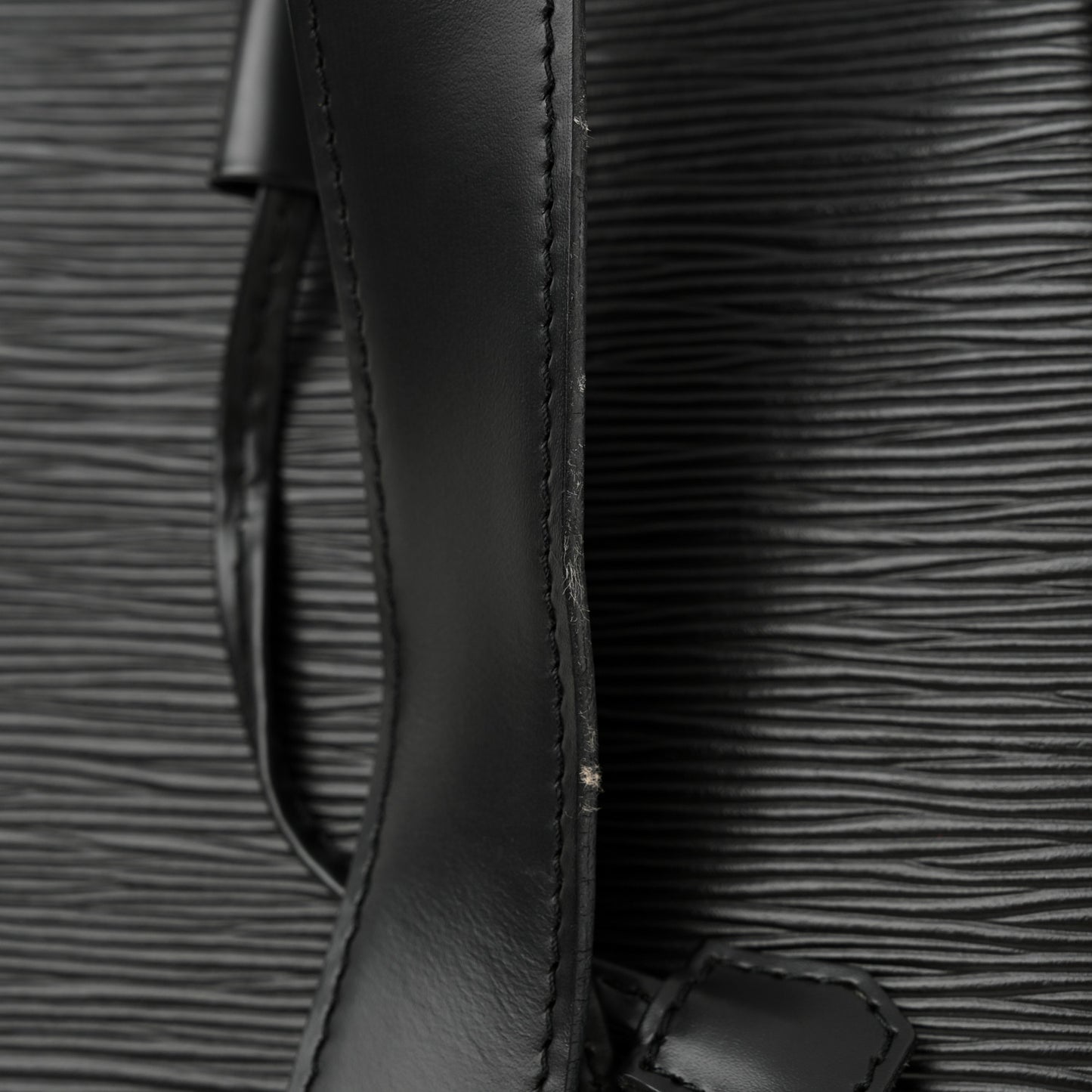 Epi Sac a Dos Drawstring Bag Black