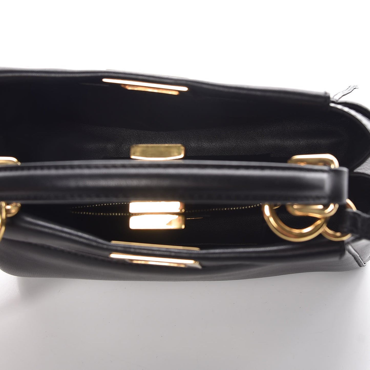 Nappa Mini Peekaboo Iconic Satchel Black