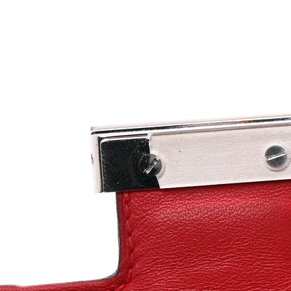 Hermes Epsom Constance Elan 25 Rouge Casaque 12 of 12