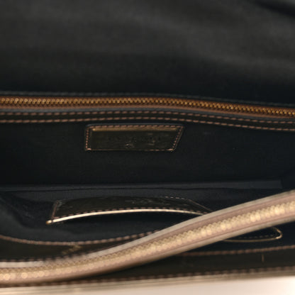 Bulgari Metallic Calfskin Serpenti Forever Crossbody Bag Gold 6 of 11