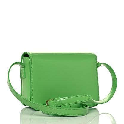 Celine Shiny Calfskin Teen Cuir Triomphe Bright Green 3 of 14