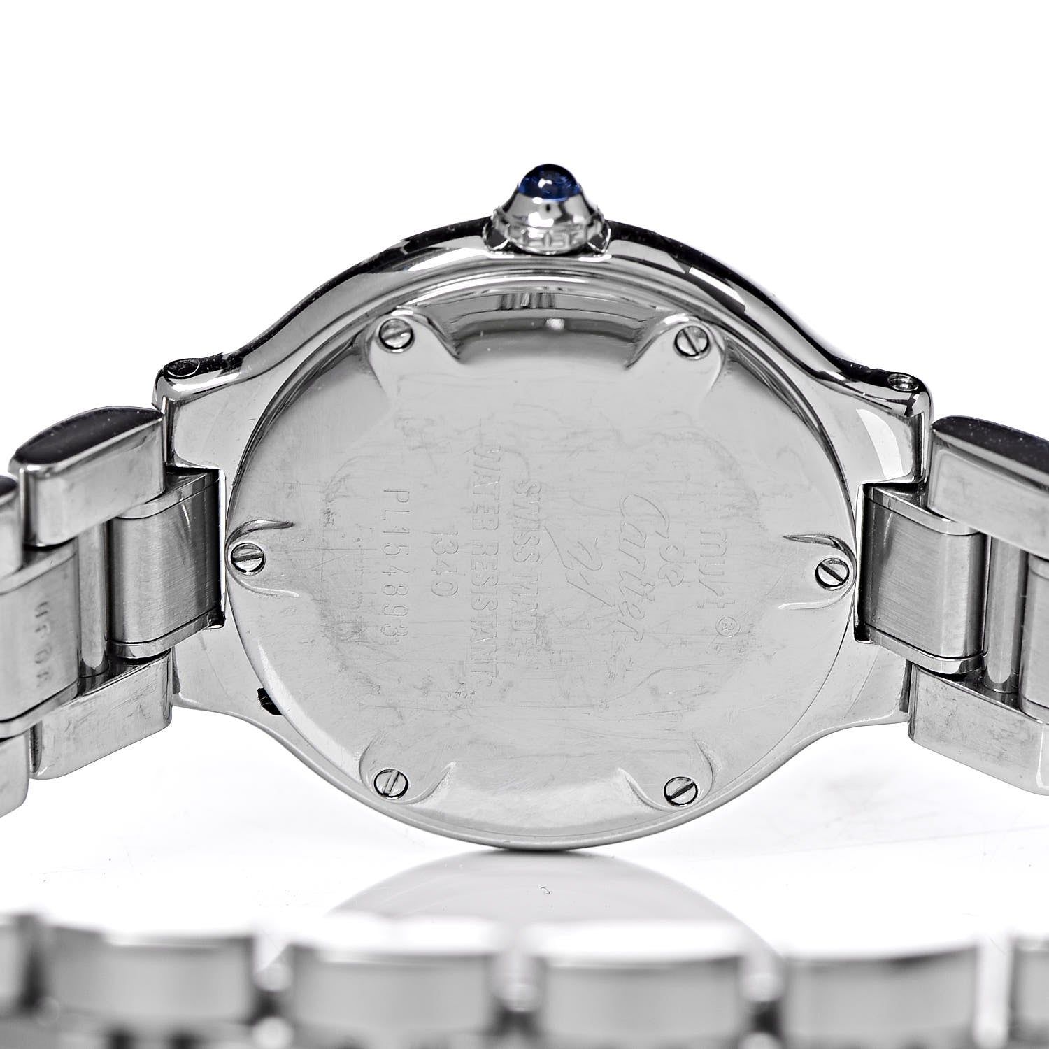 Cartier Stainless Steel 28mm Must De 21 Quartz Watch 4 of 7