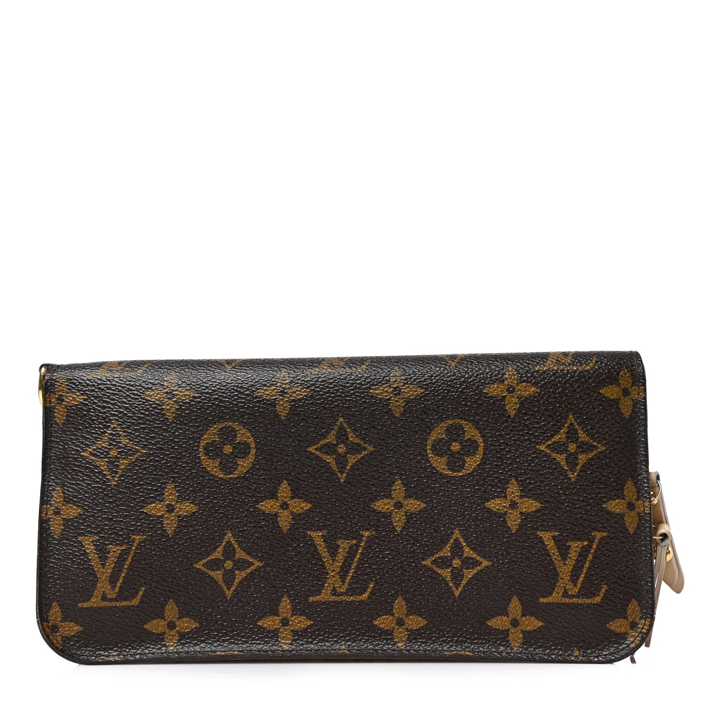 Monogram Leopard Insolite Wallet Blanc Corail