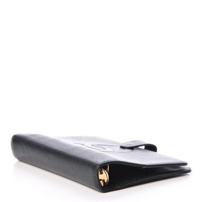 Chanel Caviar Timeless CC Ring Agenda Planner Dark Green 4 of 10