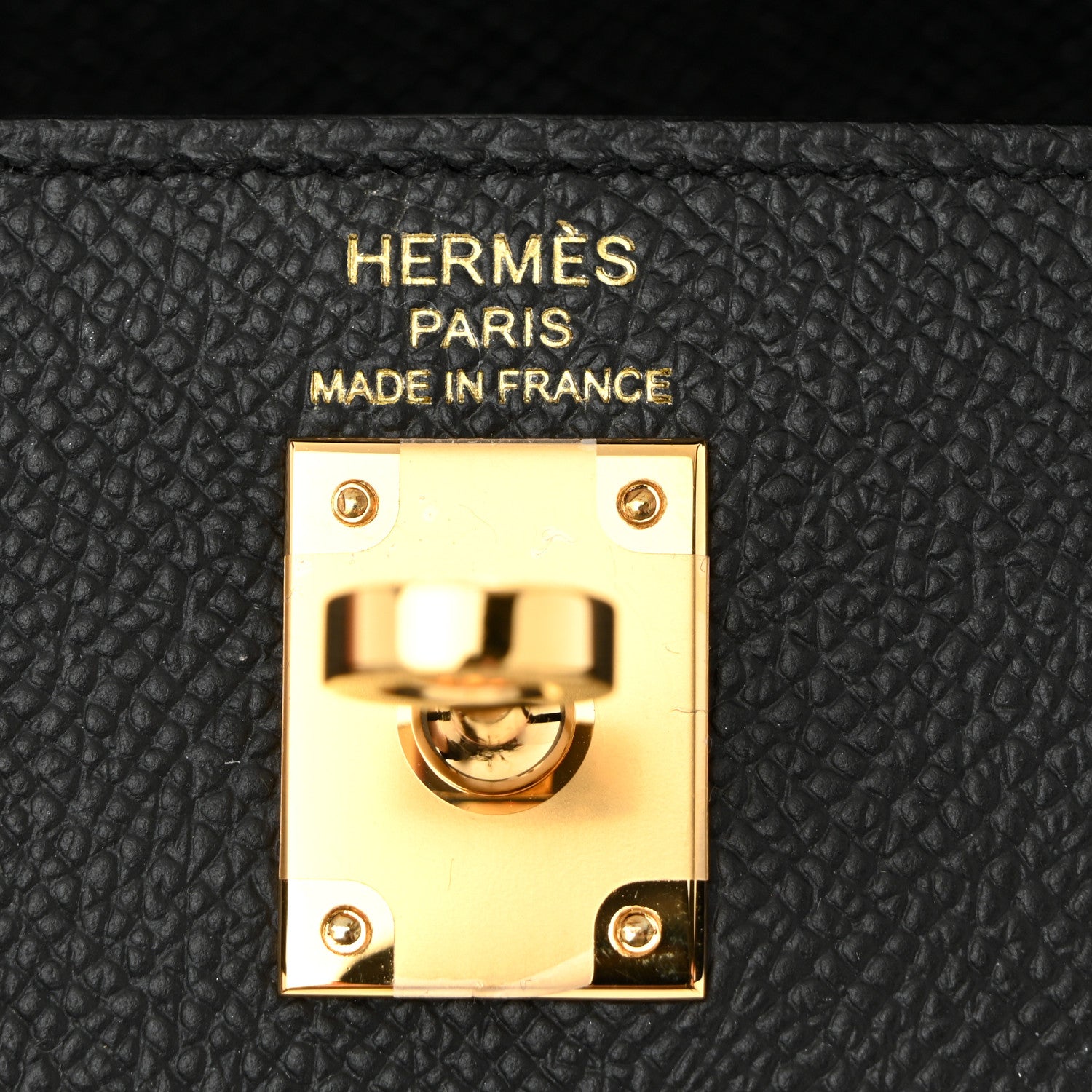 Hermes Epsom Kelly Sellier 25 Black 6 of 11