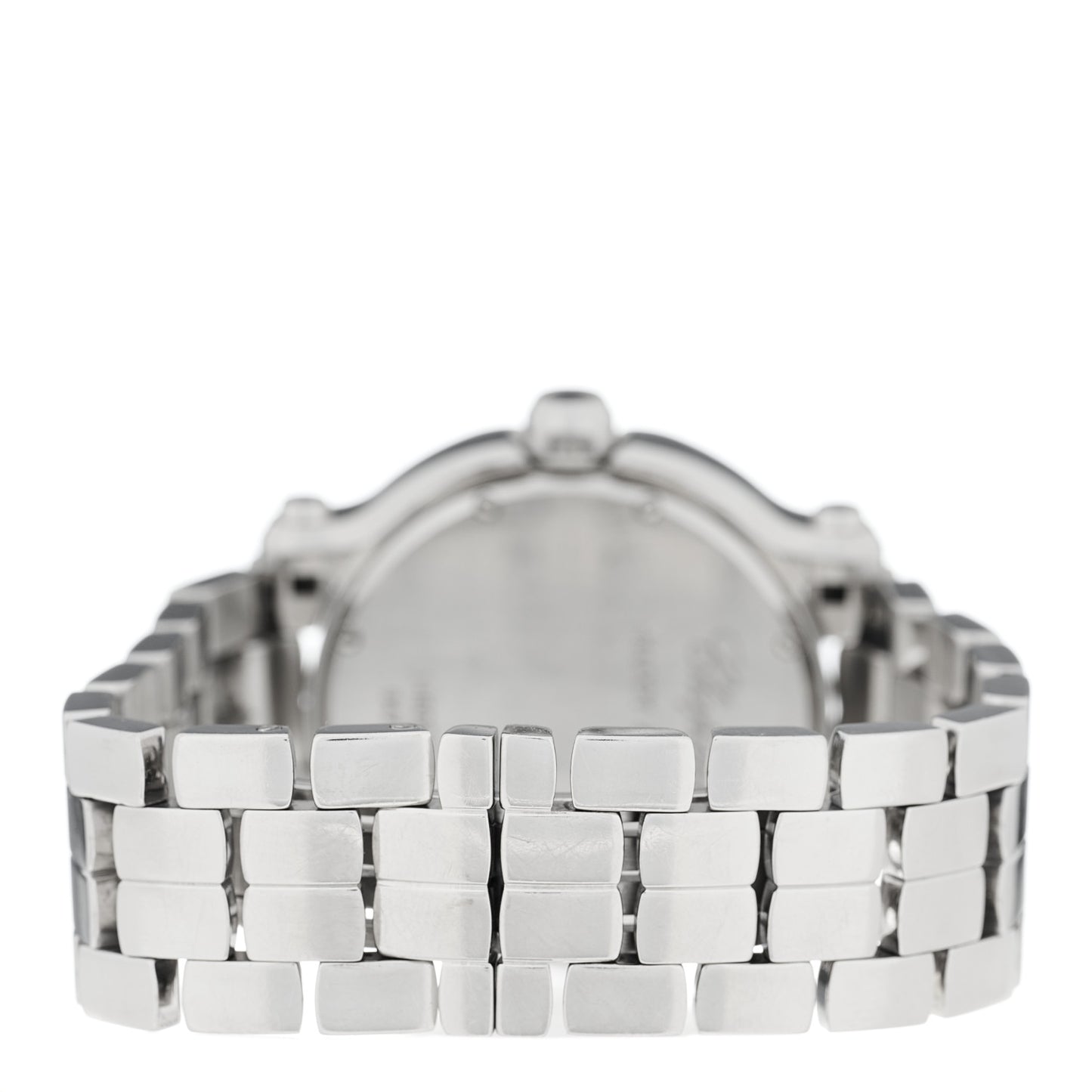 Stainless Steel 7 Diamond 36mm Happy Sport Quartz Watch