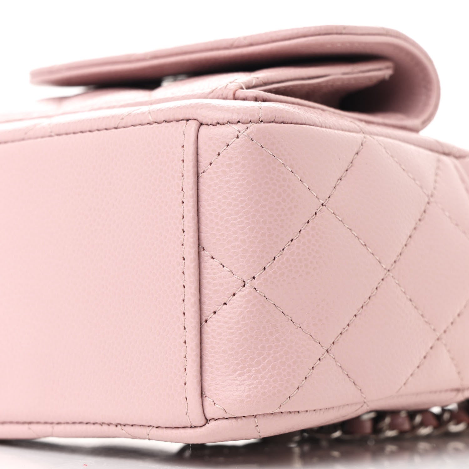 Chanel Caviar Quilted CC Mini Classic Backpack Pink 10 of 11