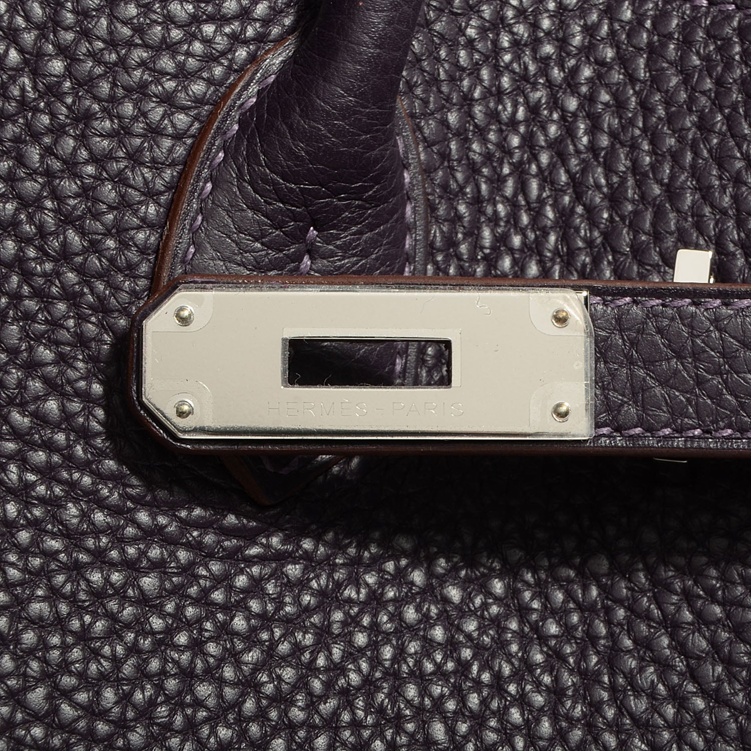 Hermes Togo Birkin 35 Raisin 6 of 34
