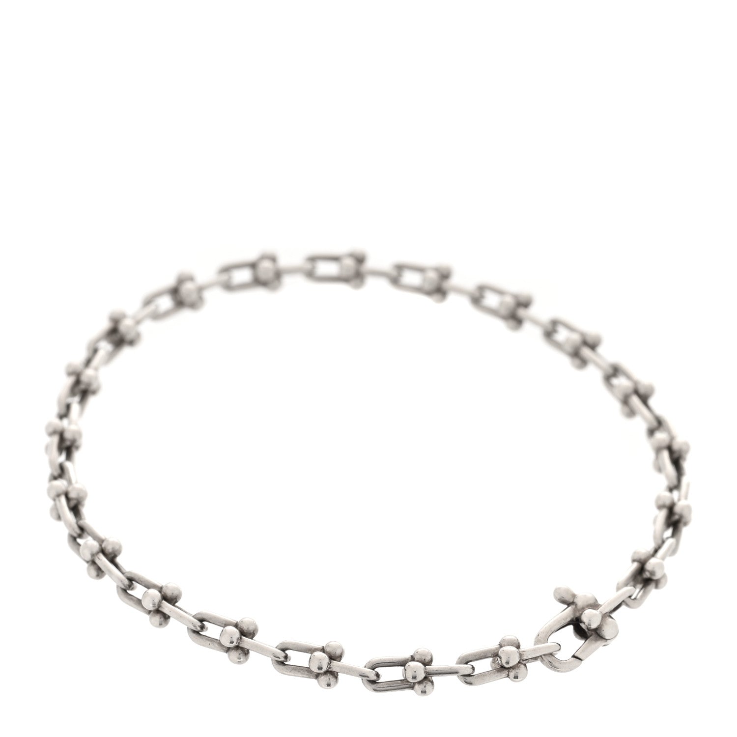 Tiffany Sterling Silver Micro HardWear Link Bracelet 2 of 5