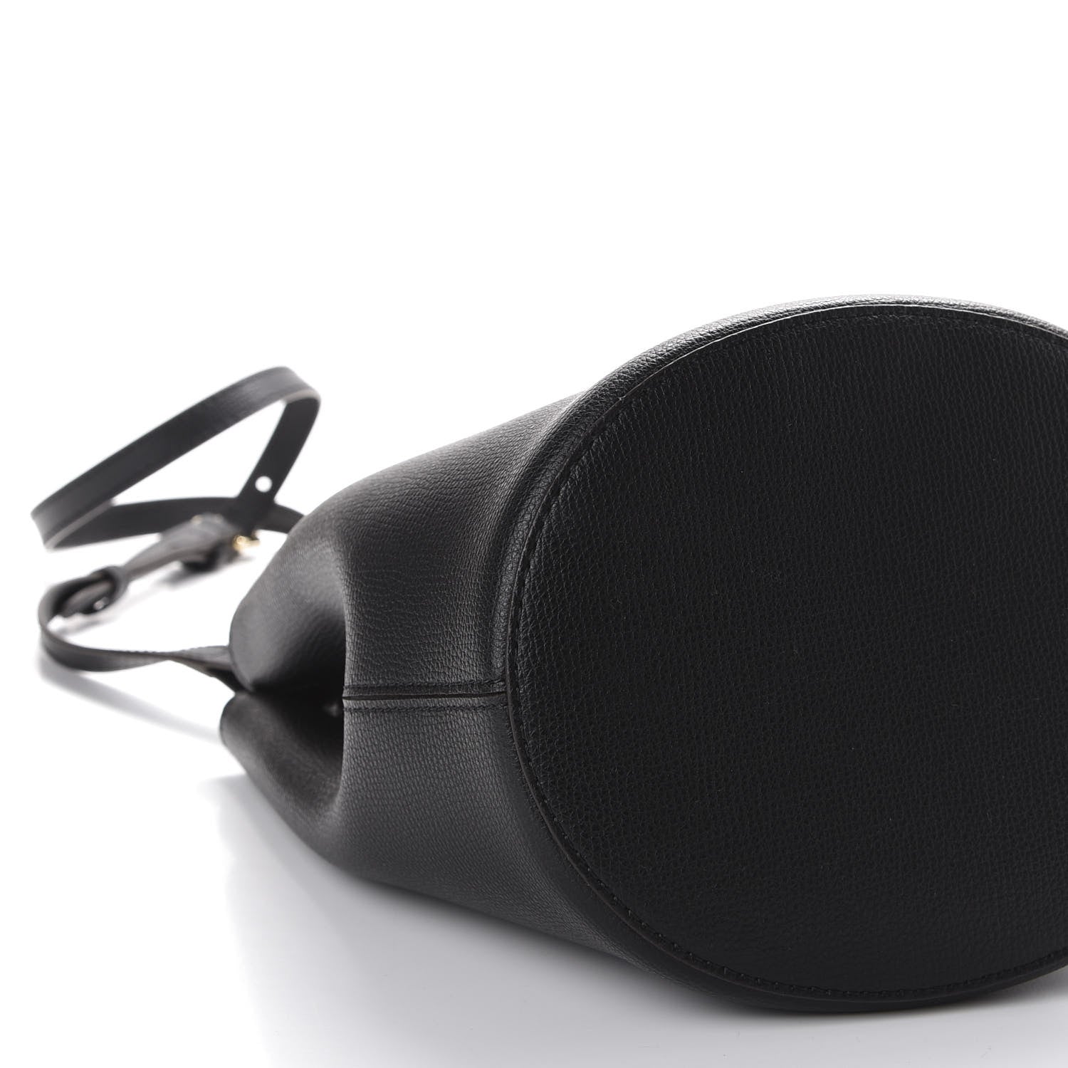 Burberry London Grainy Calfskin Small Lorne Bucket Crossbody Black 5 of 9
