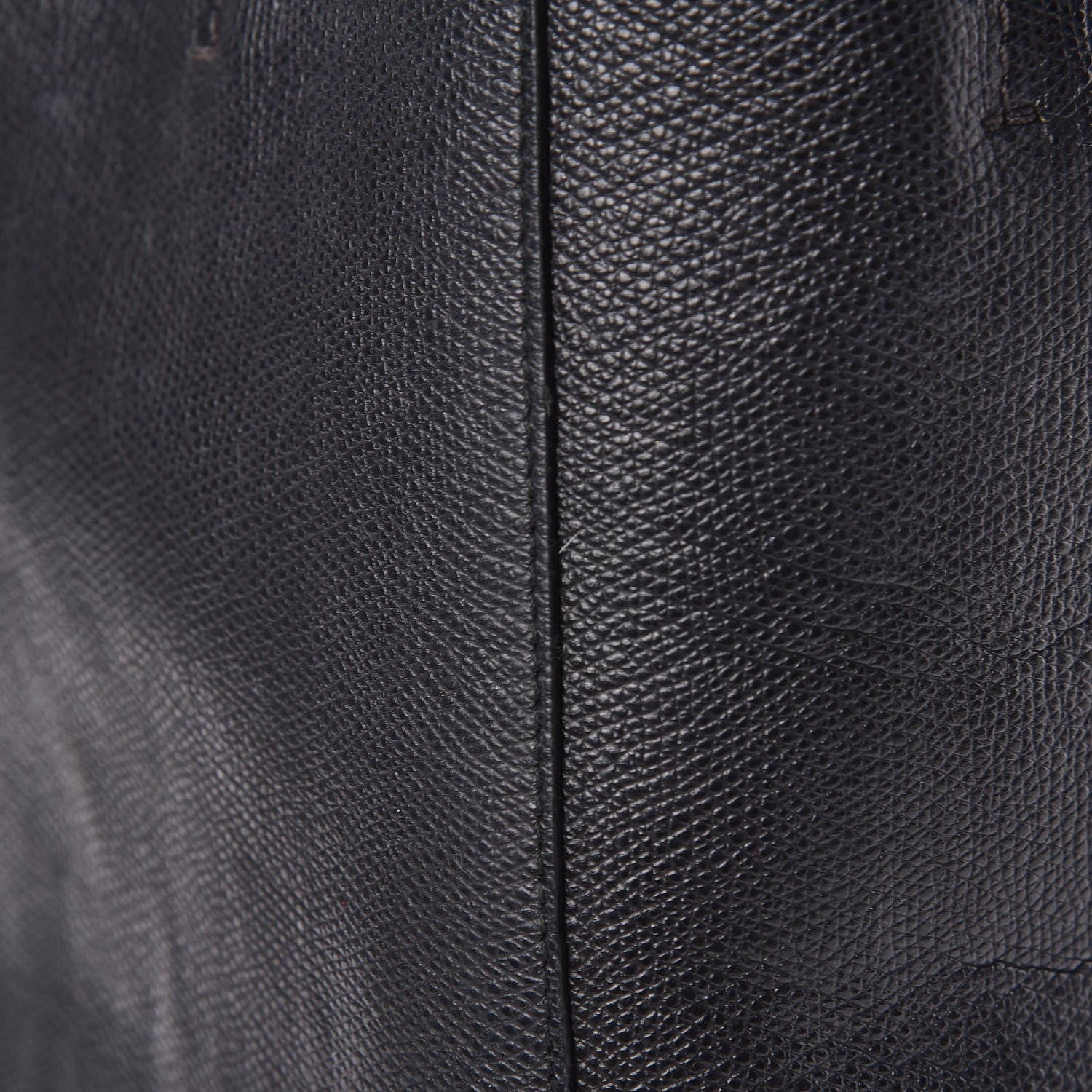 Celine Grained Calfskin Small Vertical Cabas Black 13 of 20