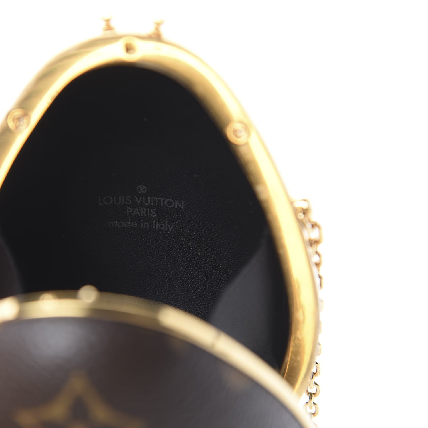 Louis Vuitton Monogram Egg Case Black 9 of 10