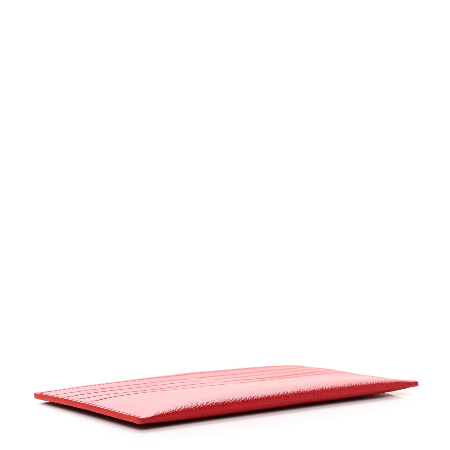 Calfskin Felicie Card Holder Insert Cherry