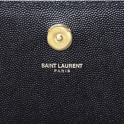 Saint Laurent Grain De Poudre Small Monogram Kate Satchel Black 8 of 8