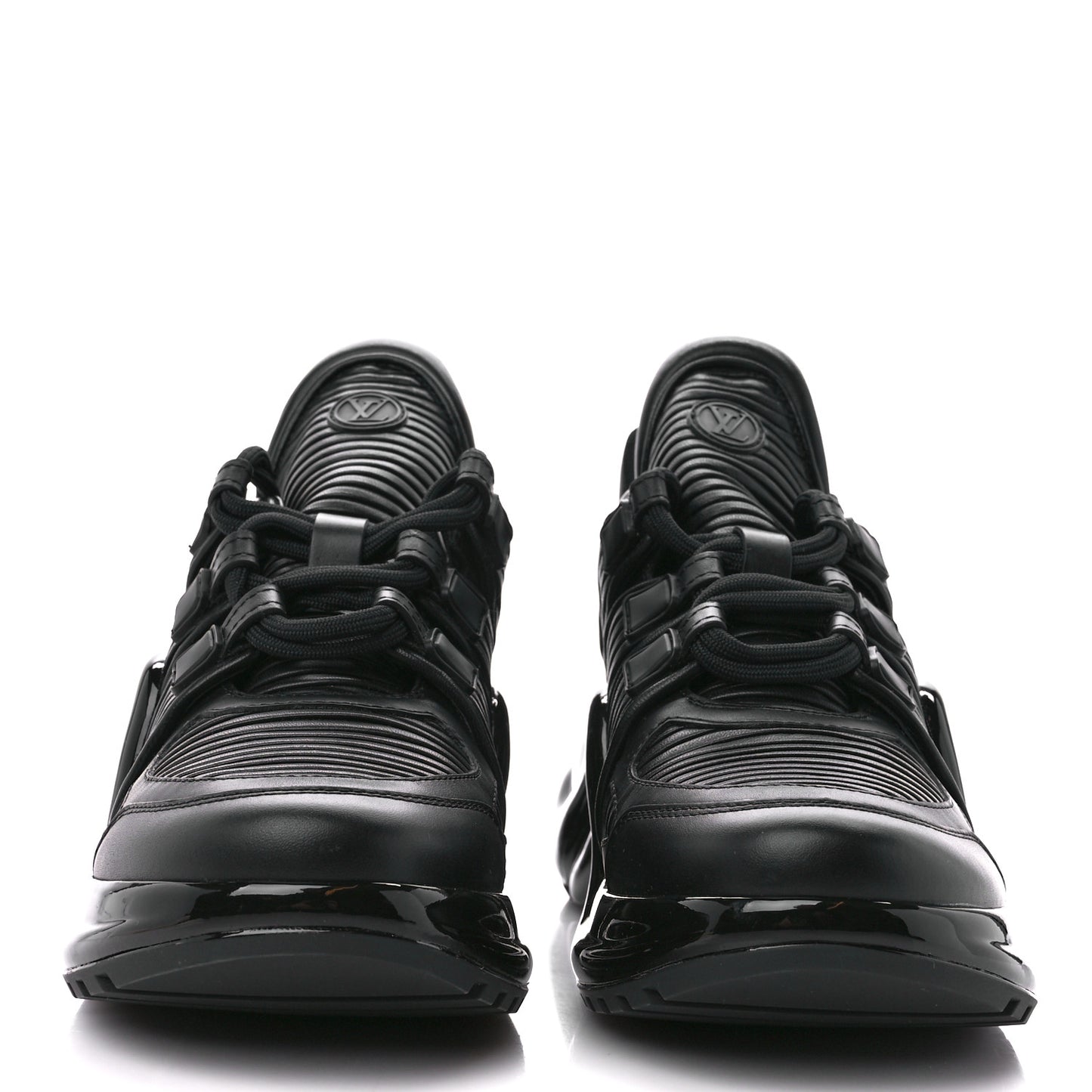 Calfskin LV Archlight Sneakers 37.5 Black