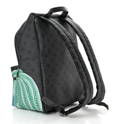 Louis Vuitton LV X YK Monogram Eclipse Reverse Kusama Pumpkin Discovery Backpack 3 of 9