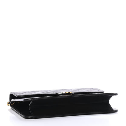 Chanel Lambskin Quilted Jumbo Single Flap Black 2 of 4