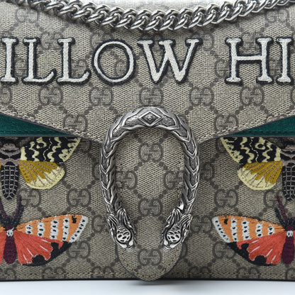 Gucci GG Supreme Monogram Willow Hill Embroidered Small Dionysus Shoulder Bag Emerald 8 of 14