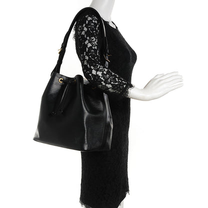 Louis Vuitton Epi Noe Black 2 of 7