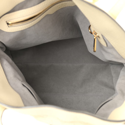Louis Vuitton Mahina Cirrus MM Ivory 5 of 11