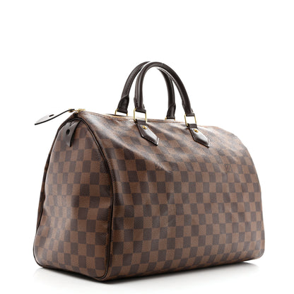 Louis Vuitton Damier Ebene Speedy 35 2 of 10