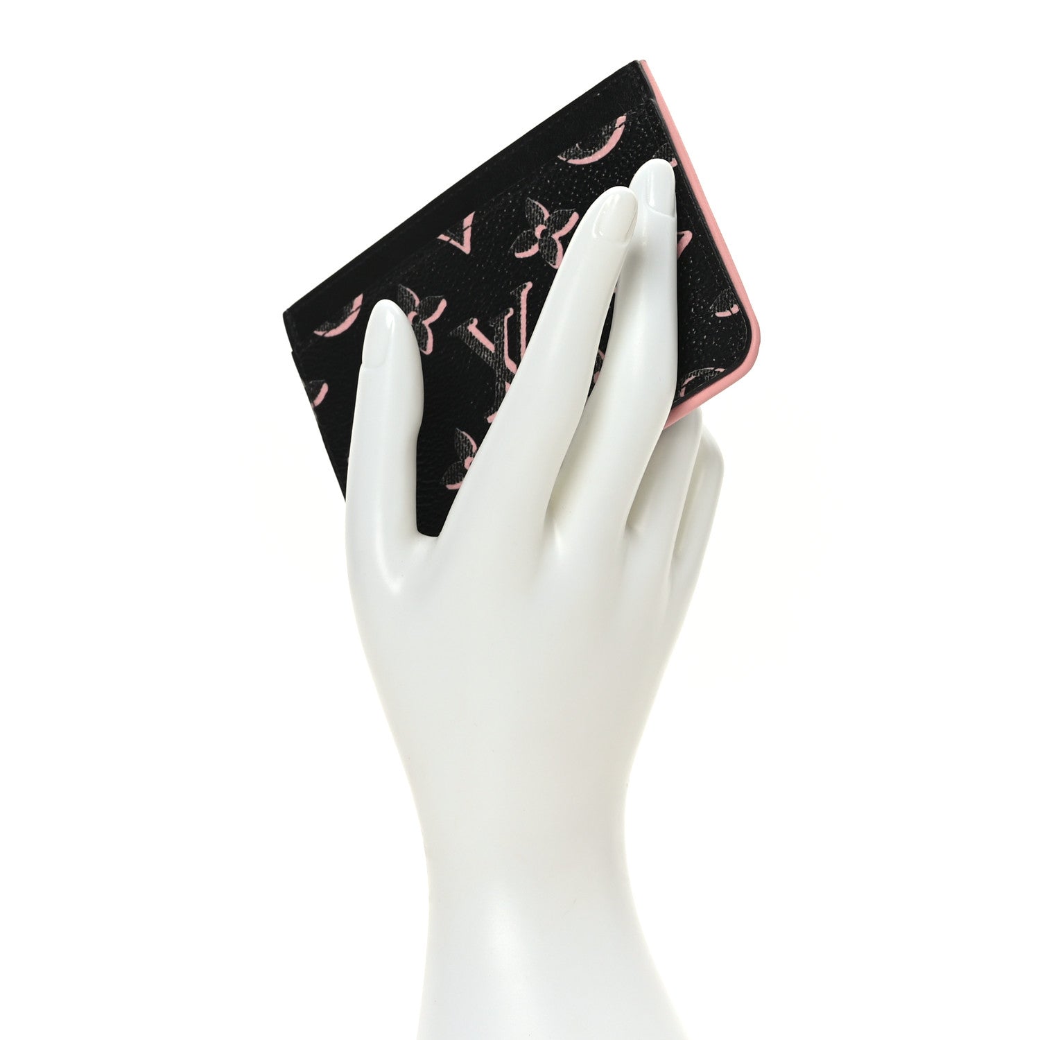 Louis Vuitton Monogram Fall for You LV Side-Up Card Holder Black 2 of 6