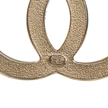 Chanel Crystal CC Single Clip On Earring Gold 4 of 4